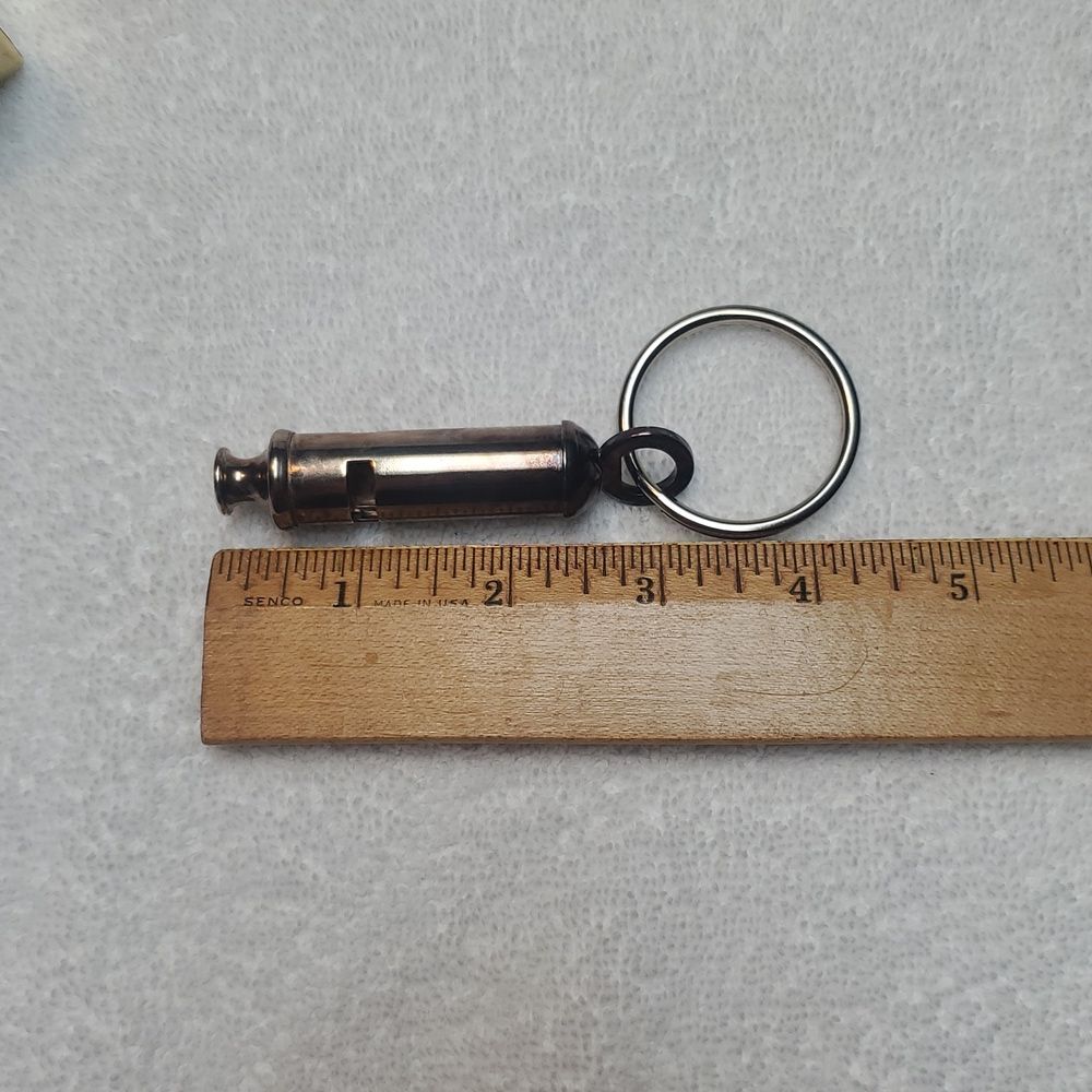 Neiman Marcus Red Keyring whistle In  Box. - Picture 8 of 9